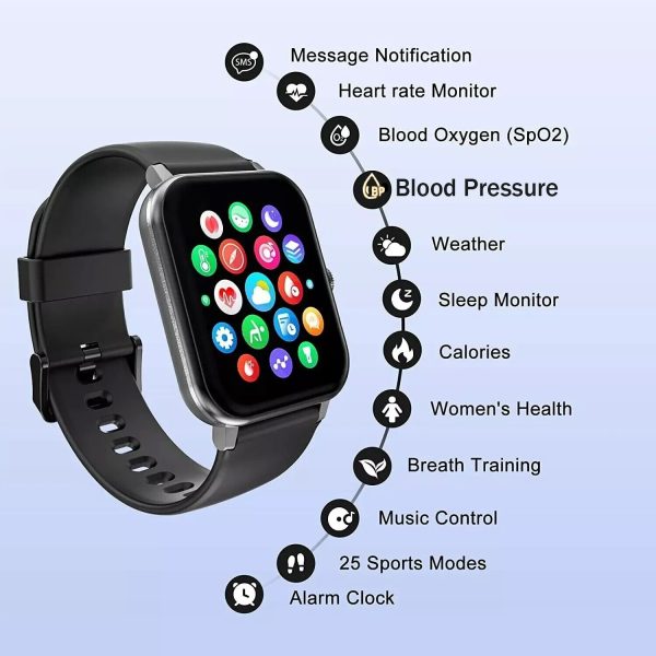 2025 Smart Watch For Men/Women, Waterproof Smartwatch Bluetooth iPhone Samsung - Image 3