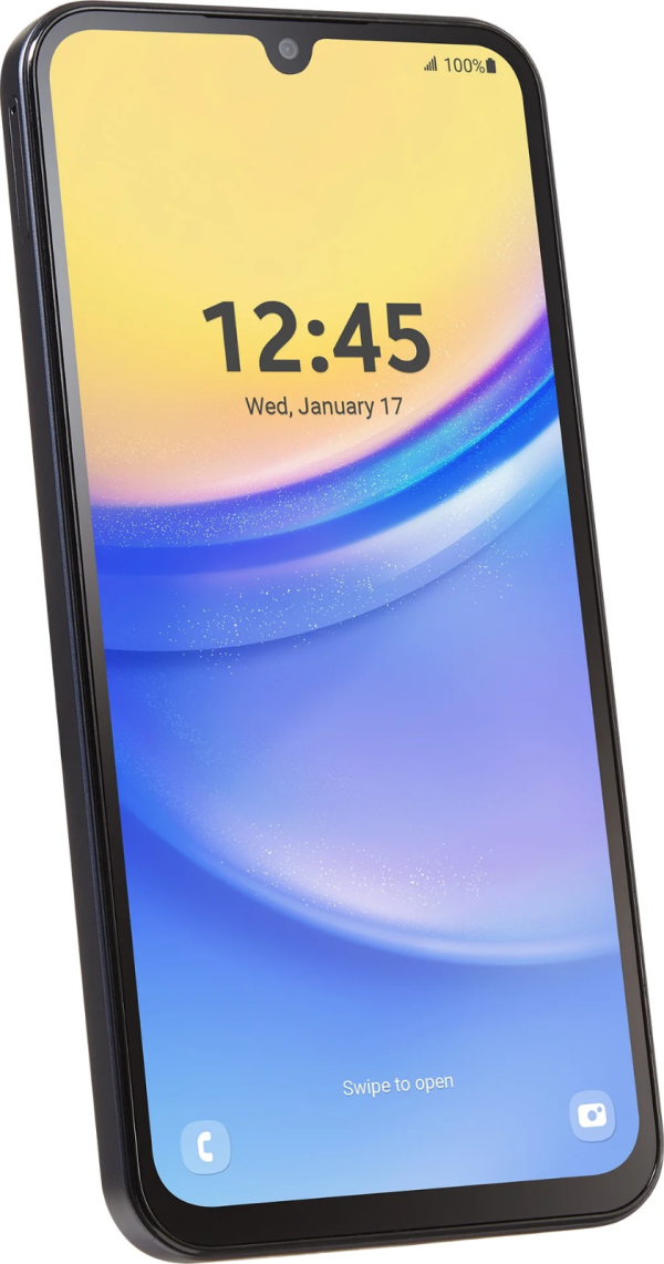 New Sealed Samsung Galaxy A15 128GB 5G Smartphone 50MP - Black (Straight Talk) - Image 3