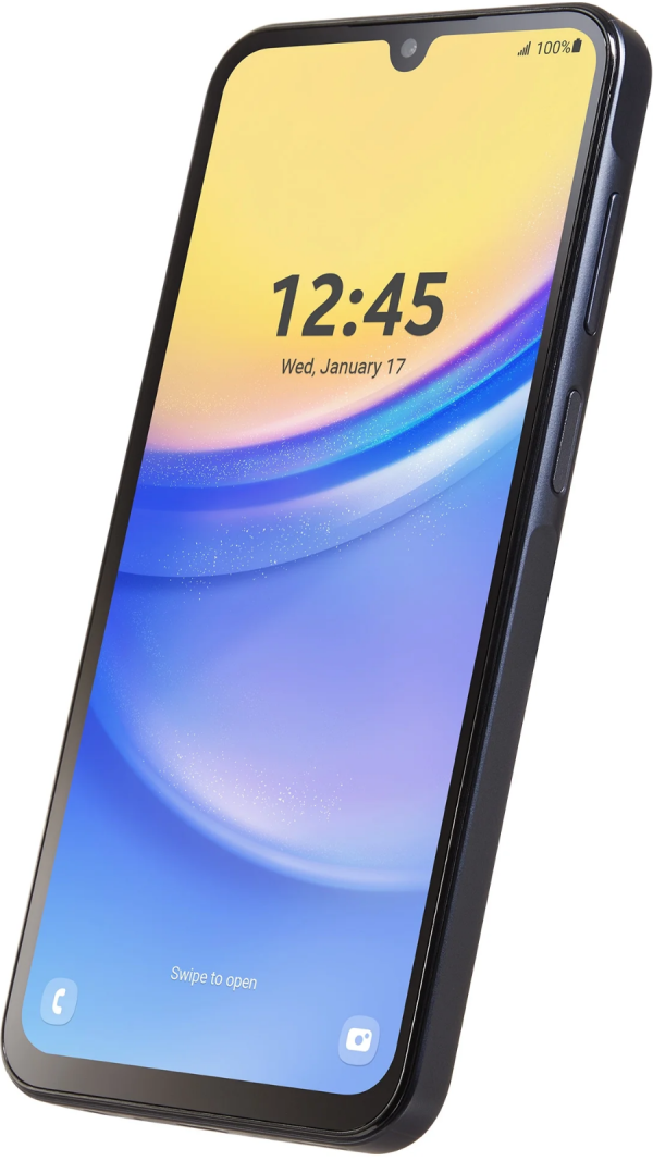 New Sealed Samsung Galaxy A15 128GB 5G Smartphone 50MP - Black (Straight Talk) - Image 4