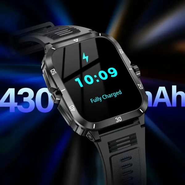 SL-TECH SMARTWATCH 1.96" 430mAh WATERPROOF BLUETOOTH Fitness for SAMSUNG/iPHONE - Image 17