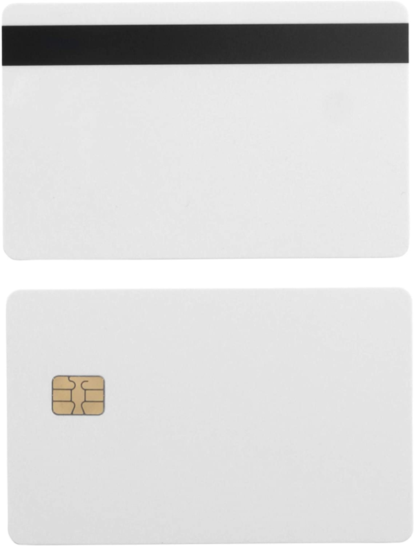 10 Pack Plastic Blank Chip Credit Card With Hico 2 Track Magnetic Stripe Sle4442 - Image 5