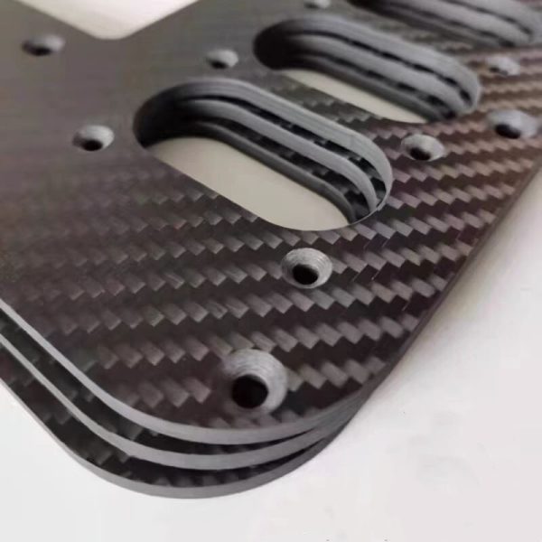 Carbon Fiber Plate Sheet Panel Process Carbon Board CNC Cut Engrave Service - Image 2