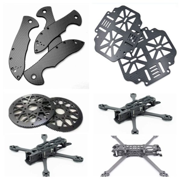 Carbon Fiber Plate Sheet Panel Process Carbon Board CNC Cut Engrave Service - Image 9