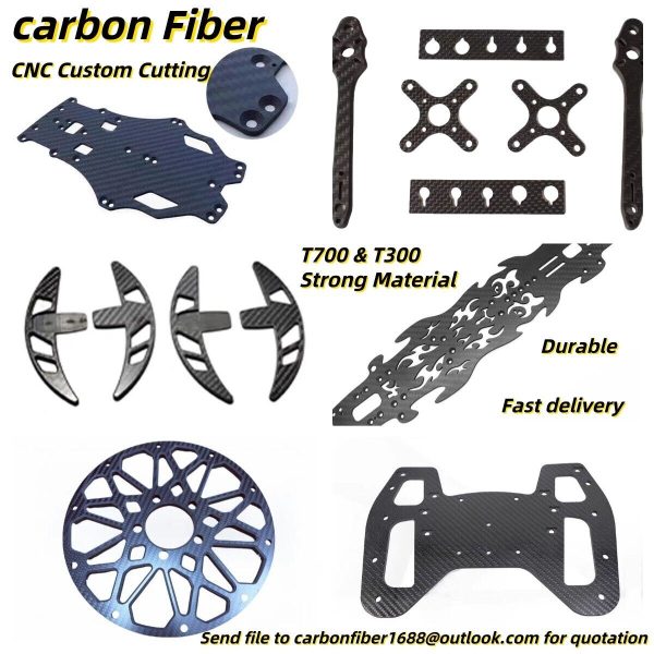 Carbon Fiber Plate Sheet Panel Process Carbon Board CNC Cut Engrave Service - Image 11