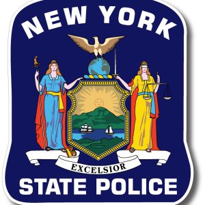NEW YORK STATE POLICE DECAL STICKER 3M USA MADE TROOPER TRUCK CAR VEHICLE WINDOW