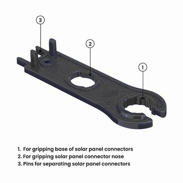 MC4 Spanners Solar Panel Pair Tool Open End Wrench Disconnect Connector 1PCS - Image 5