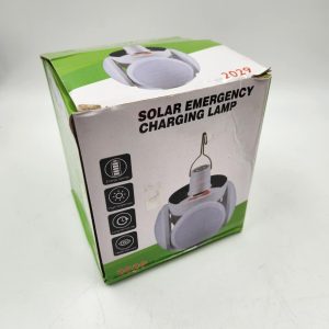 Foldable Solar LED Torch Night Light Outdoor Camping Lamp Emergency Rechargeable