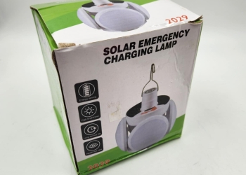 Foldable Solar LED Torch Night Light Outdoor Camping Lamp Emergency Rechargeable