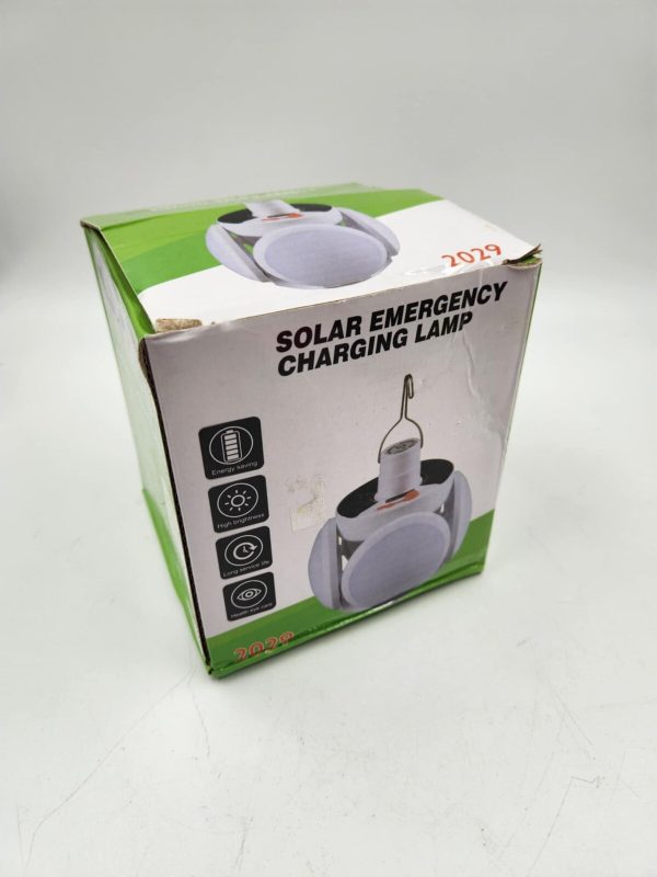 Foldable Solar LED Torch Night Light Outdoor Camping Lamp Emergency Rechargeable
