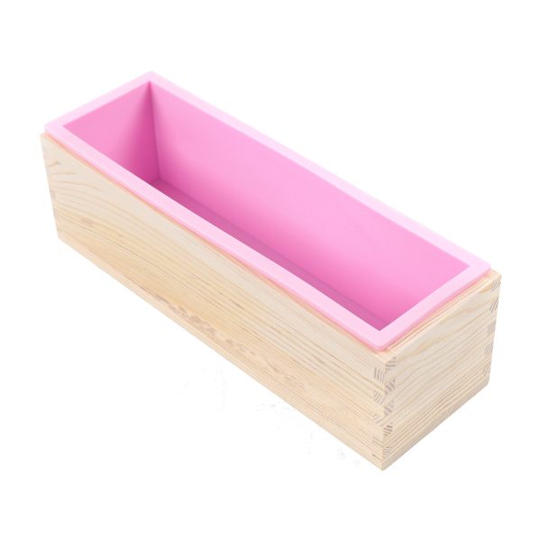 3pcs DIY Handmade Soap Making silicone Mold Making Tool Wooden Soap cutter Mold - Image 12