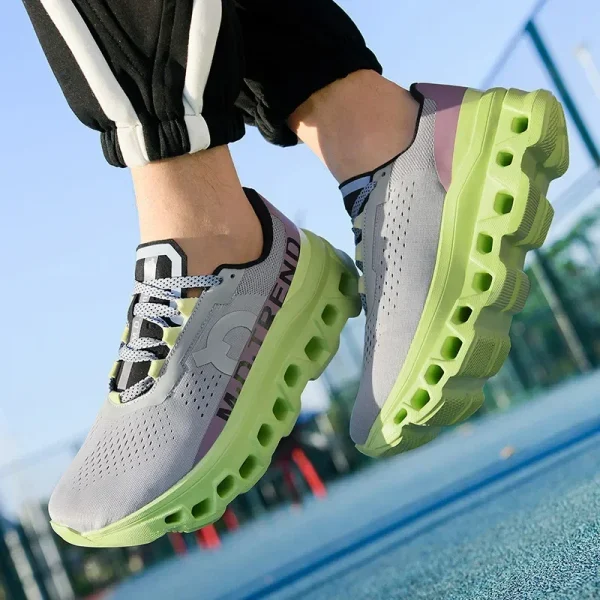 Men Sports Shoes Luxury Casual Sneakers Mesh Running Shoes Summer Lightweight Platform Fashion Basketball Walking Shoes for Men - Image 6