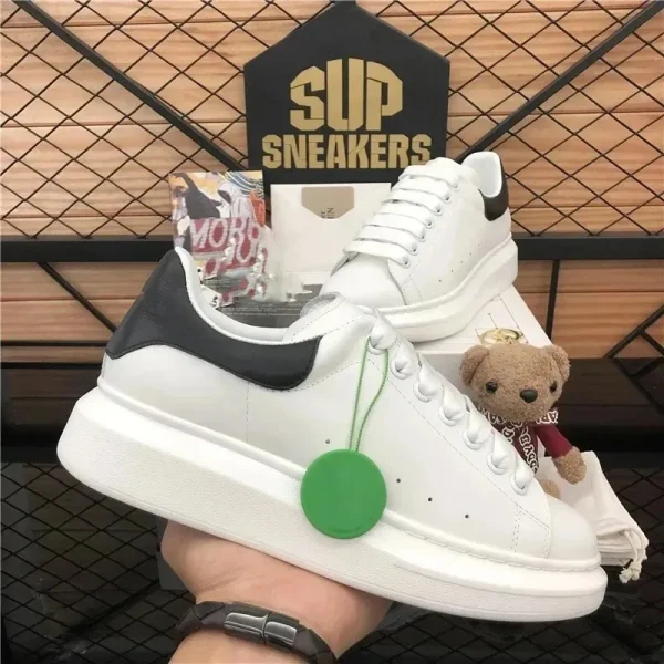 Top Quality Original Luxury Designer Mcqueens Shoes Fashion New High Platform Brand White Sneaker Casual Trainer Men Women - Image 3