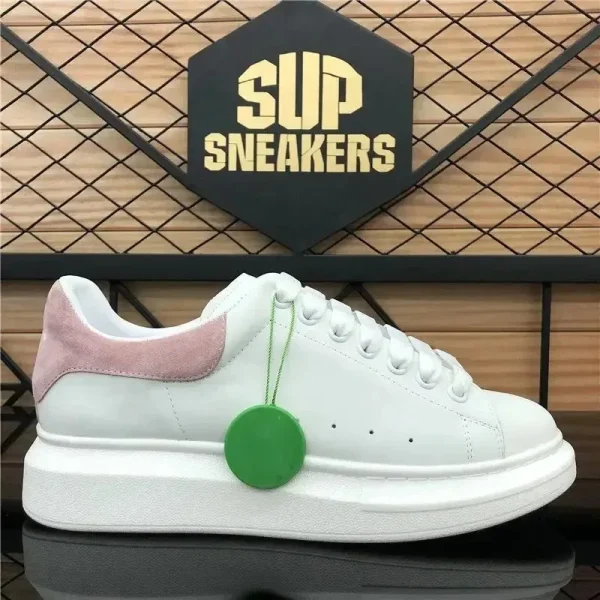 Top Quality Original Luxury Designer Mcqueens Shoes Fashion New High Platform Brand White Sneaker Casual Trainer Men Women - Image 2
