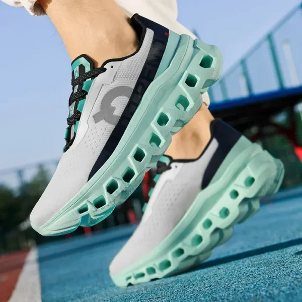 Men Sports Shoes Luxury Casual Sneakers Mesh Running Shoes Summer Lightweight Platform Fashion Basketball Walking Shoes for Men - Image 2