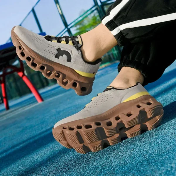 Men Sports Shoes Luxury Casual Sneakers Mesh Running Shoes Summer Lightweight Platform Fashion Basketball Walking Shoes for Men - Image 5