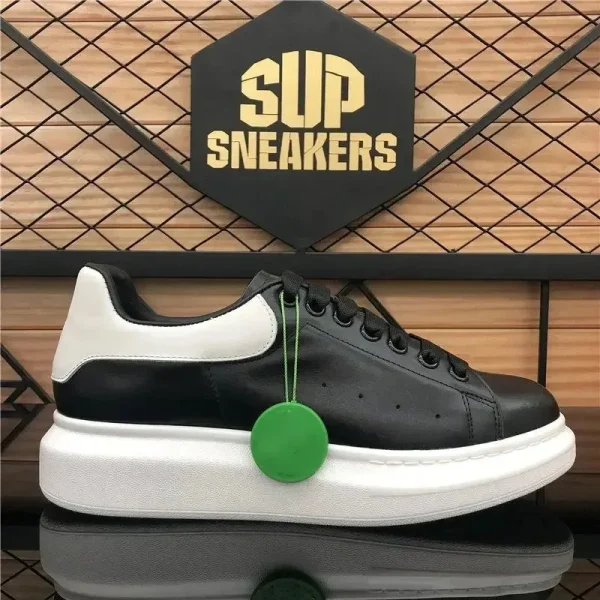 Top Quality Original Luxury Designer Mcqueens Shoes Fashion New High Platform Brand White Sneaker Casual Trainer Men Women - Image 7