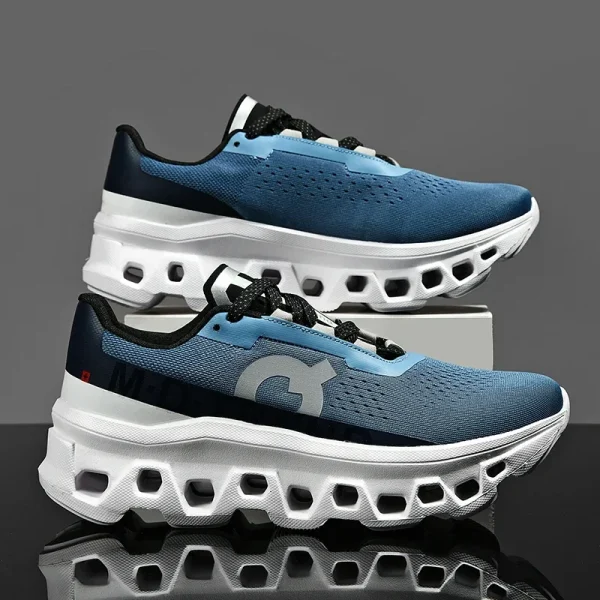Men Sports Shoes Luxury Casual Sneakers Mesh Running Shoes Summer Lightweight Platform Fashion Basketball Walking Shoes for Men - Image 4