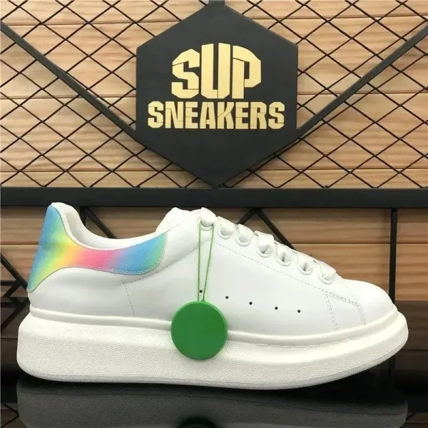 Top Quality Original Luxury Designer Mcqueens Shoes Fashion New High Platform Brand White Sneaker Casual Trainer Men Women - Image 6