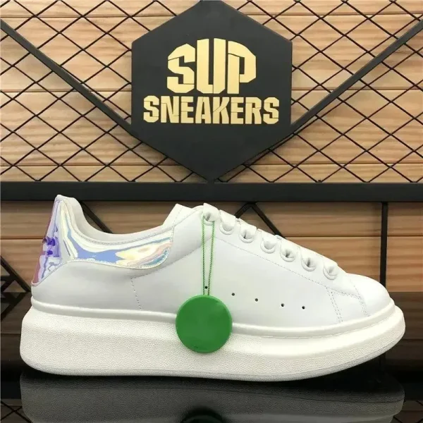 Top Quality Original Luxury Designer Mcqueens Shoes Fashion New High Platform Brand White Sneaker Casual Trainer Men Women - Image 9